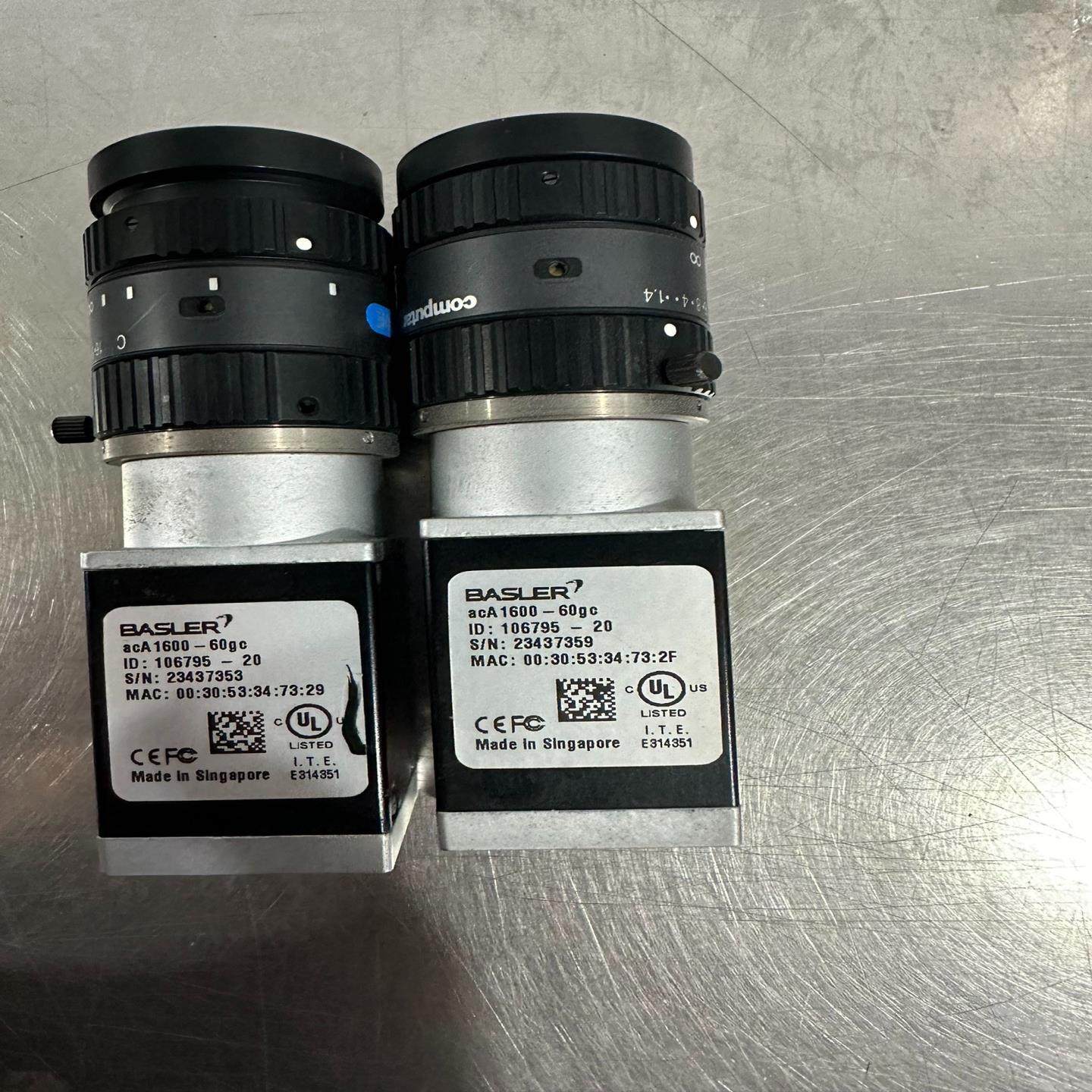 Basler 巴斯勒相机 acA1600-60gc 成色