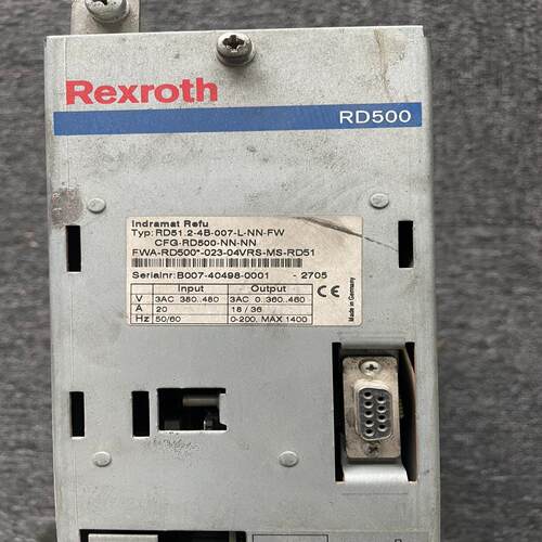 [德峰] --023MS-FWARexrothRD500-04VRS