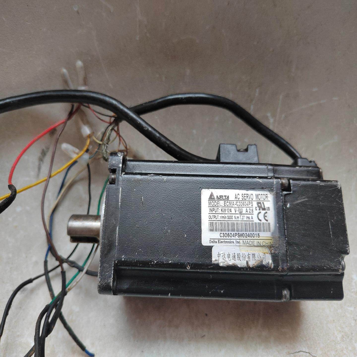 （设备配件）—台达ECMA伺服电机C30604PS