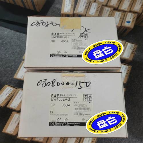 全新原装富士断路器BW400EAG，3P350A  2台