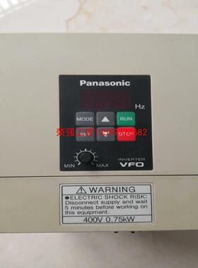 【荣强工控】BFV00074 0.75KW拆机功能完好，实物图，要的联系
