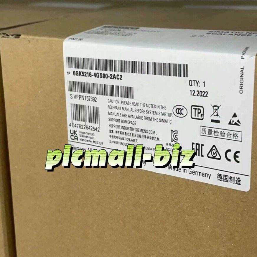 供应原装6GK5216-4GS00-2AC2 可管理第 2 层 IE 交换机 6GK5216-4
