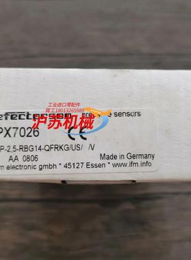 全新原装正品 IFM易福门 PX7026 传感器
