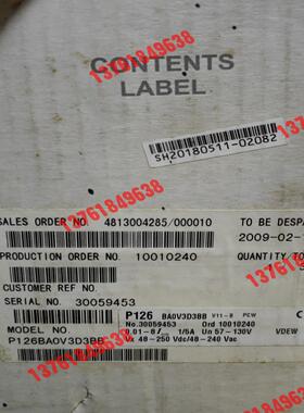 P126BAOV3D3BB    P126 BAOV3D3B