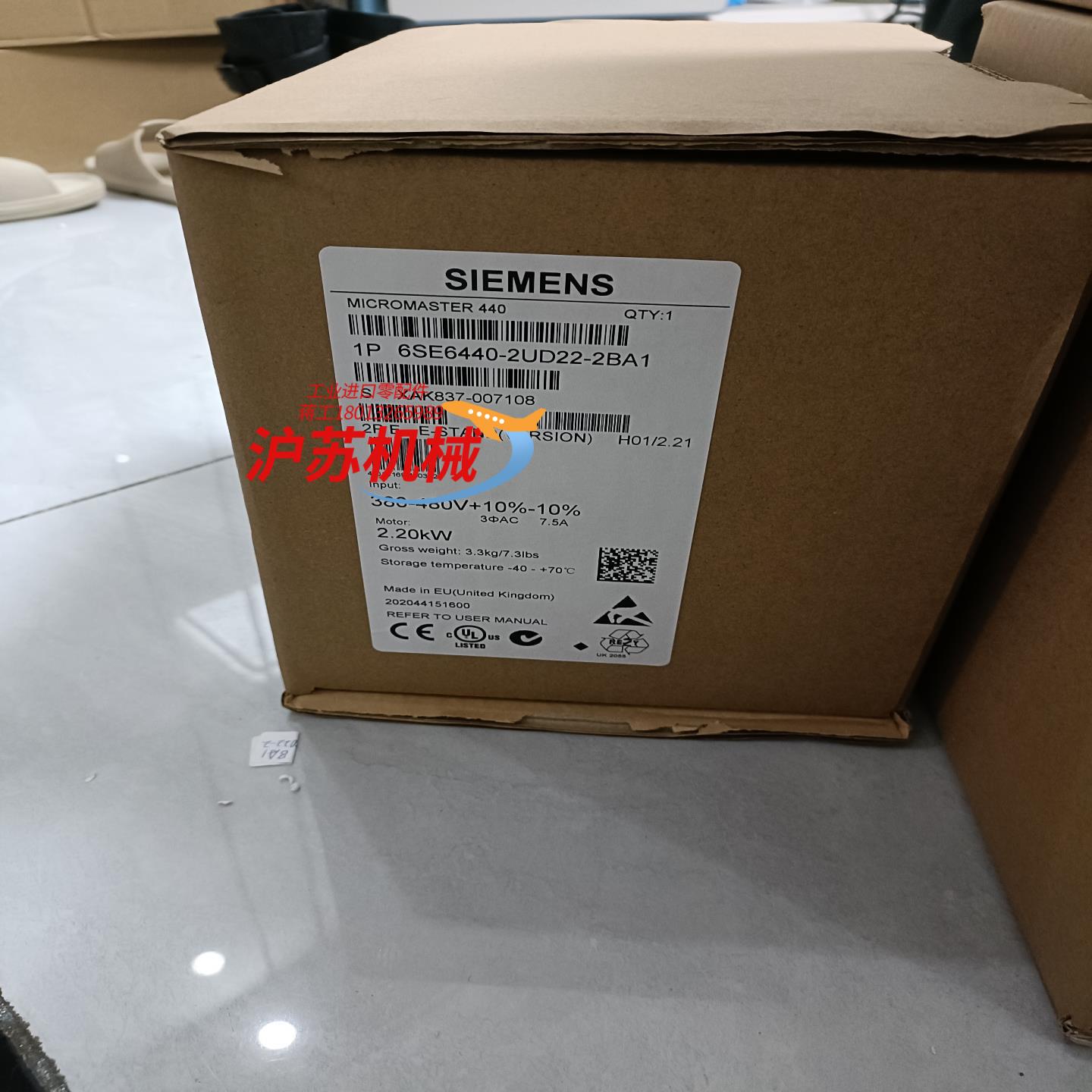 西门子6SE6440-2UD22-2BA1全新MM440变频