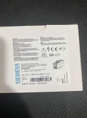 （设备配件）2 RP1505剩余RW30时间，西门子1库存-继电器 个3