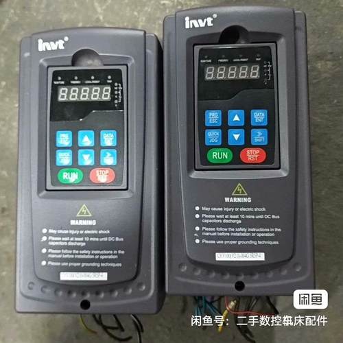 英威腾四千瓦变频器，功能，带电机测试发货，不