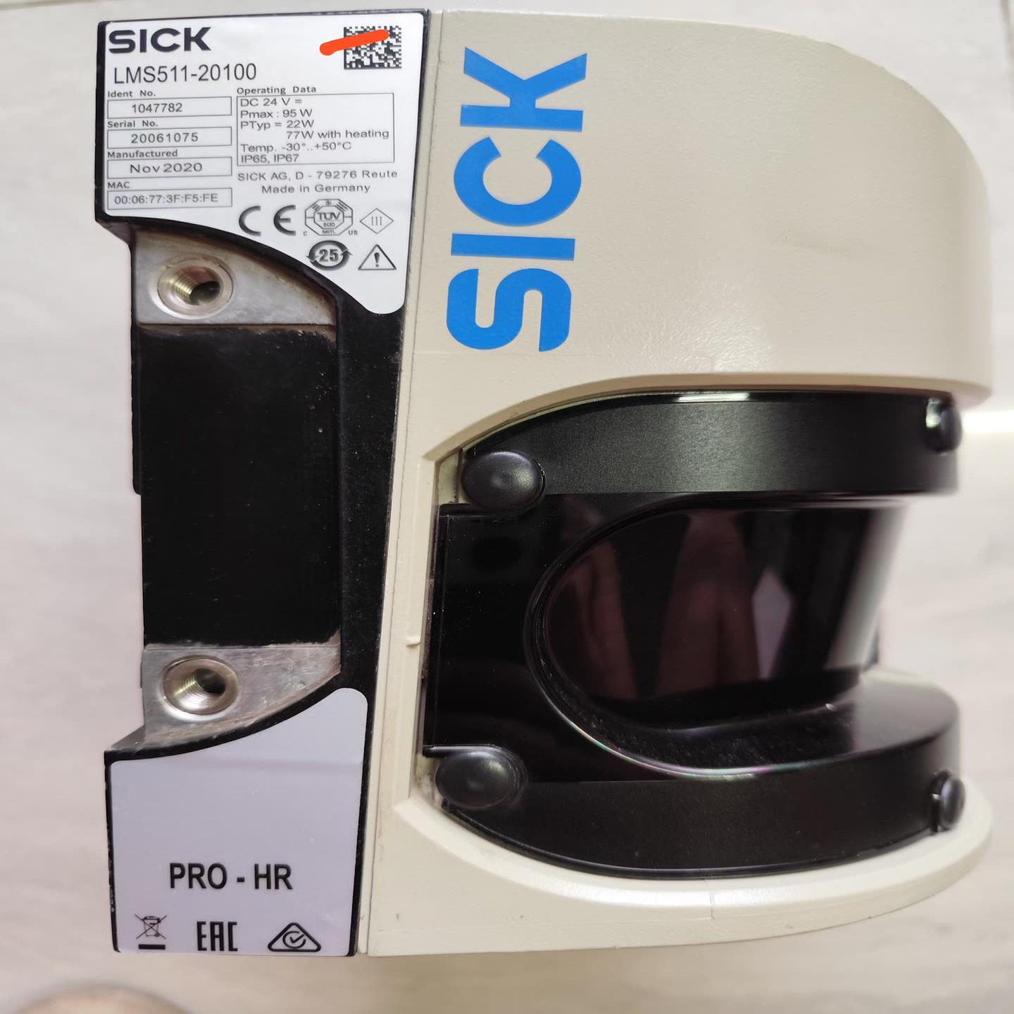 （设备配件）SICK西克激光雷达 LMS511-20100