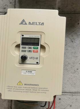 台达变频器VFD022M21A220V22KW拆机议价