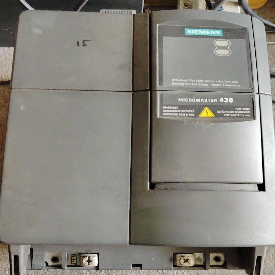 （设备配件）拆机西门子变频器MM430  6SE6430-2UD31-5