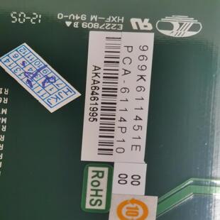 工控机底板 6114P10 几乎全新研华 PCA