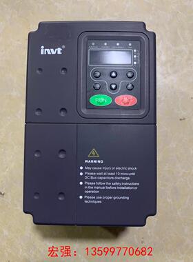 [宏强工控]拆机英威腾变频器CHF100A-004G/5R5P-4一台，-议价