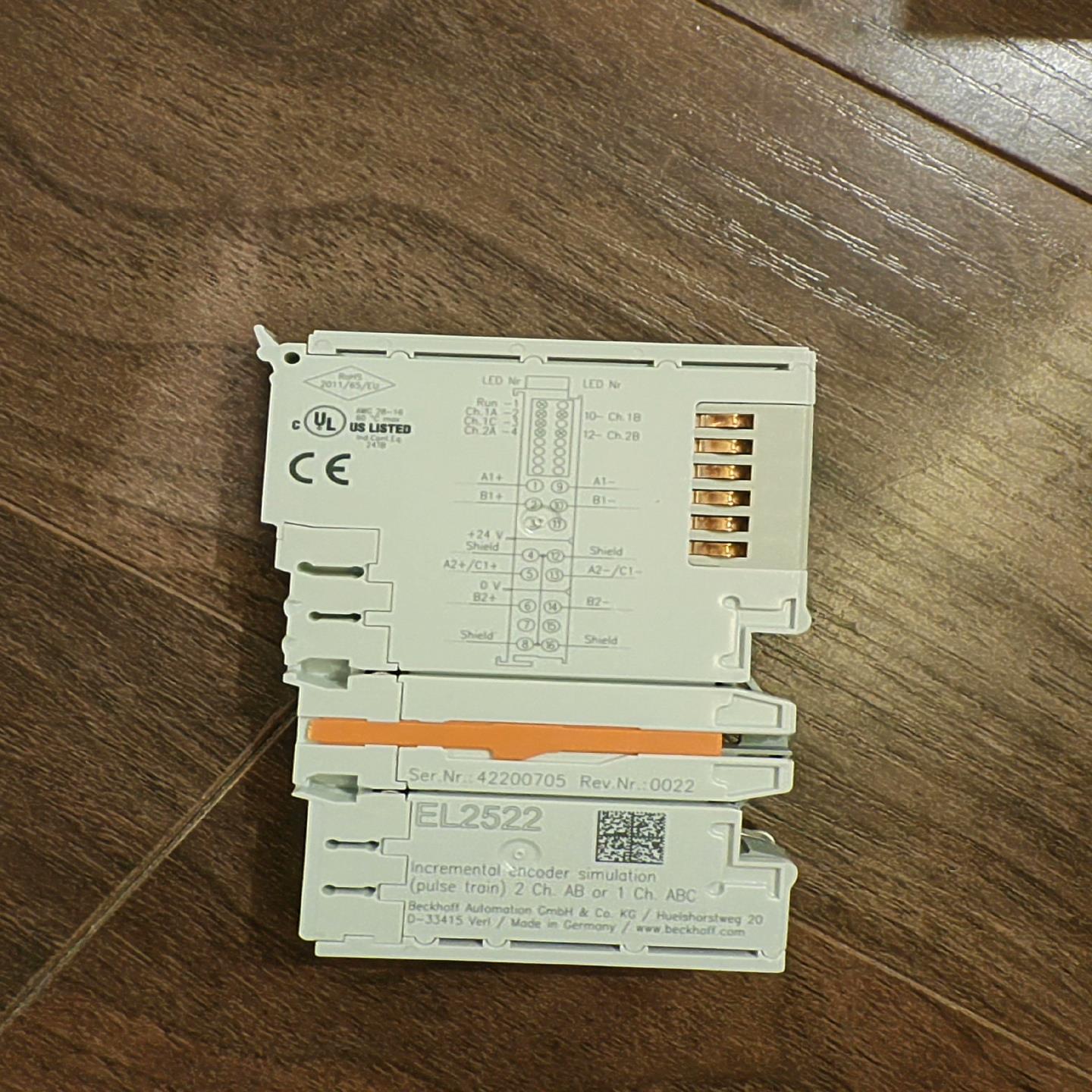 倍福模块EL2522 现货实拍 功能完好 议价出