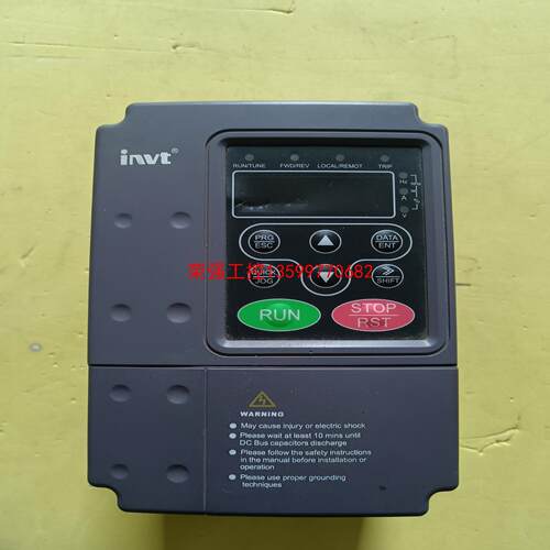 【荣强工控】拆机英威腾变频器CHF100A-0R7G-4  0.75KW