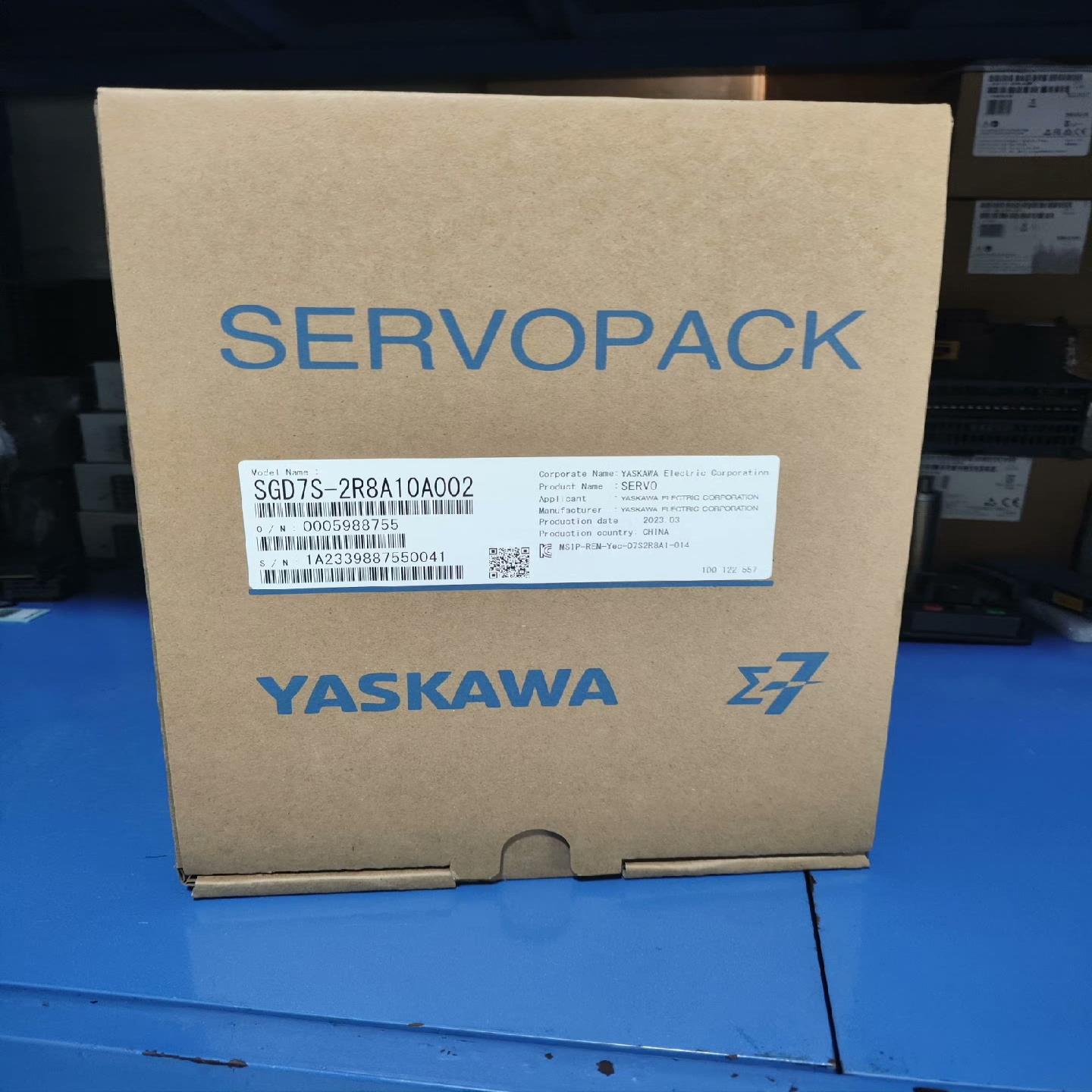 议~安川7系伺服驱动器，全新保内机器，