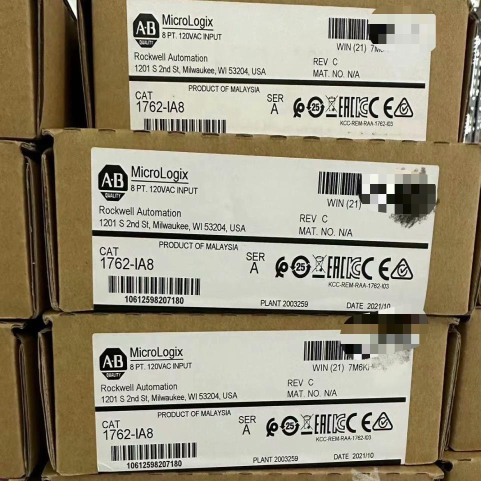 1762-IA8 全新AB原装PLC现货 议价