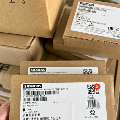 【工控自动化】6SL3055-0AA00-4BA0S120 CU32议价