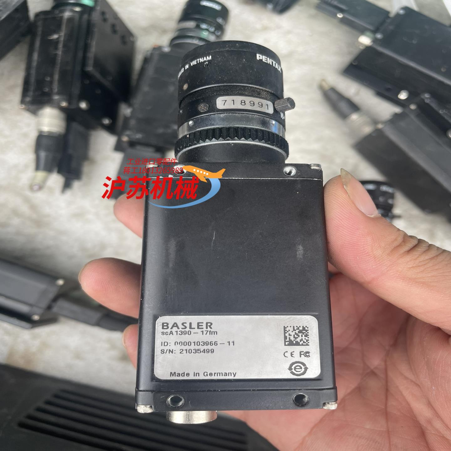 BASLER scA1390-17fm工业黑白相机 质量保证