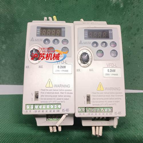 台达VFD002L21A变频器   功能正常