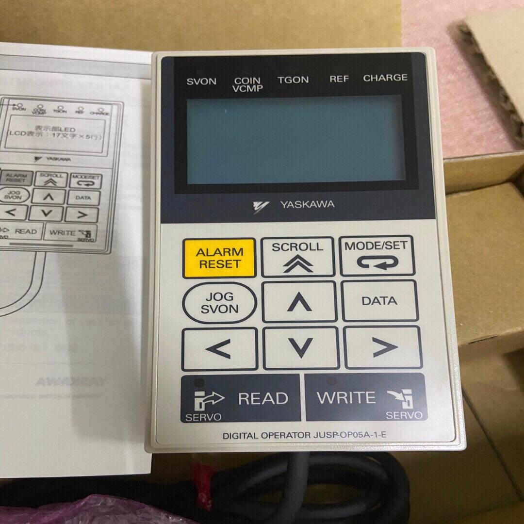 全新JUSP-OP05A-1-E 安川手操器 示教器 控制面