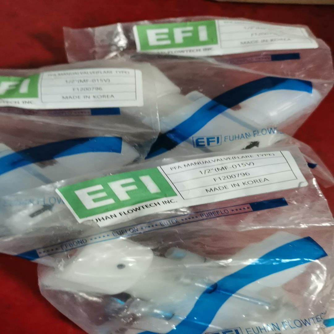 PFA      EFI    1/2手动隔膜阀  3个