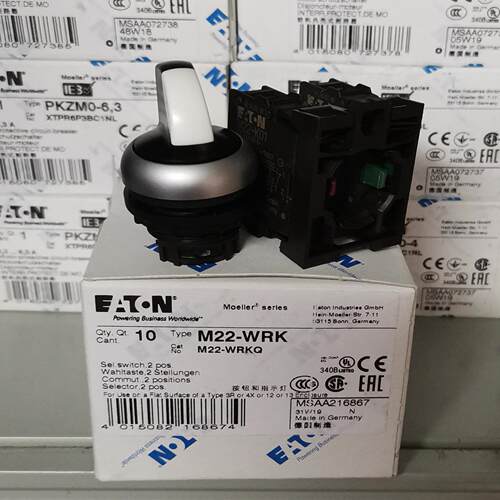 EATON MOELLERM22-WRK/K20选择按钮2常开