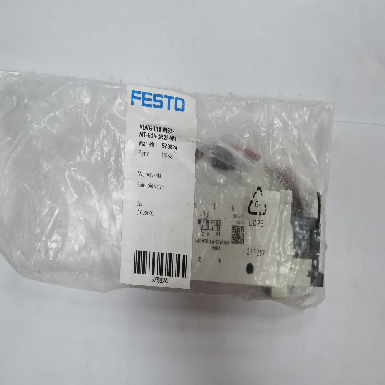 (设备配件)德国电磁阀VUVG-L18-M52-MT-G14-1H2L-