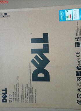 DELL19寸显示器E1913 带VGA和DVI接口，只是拆