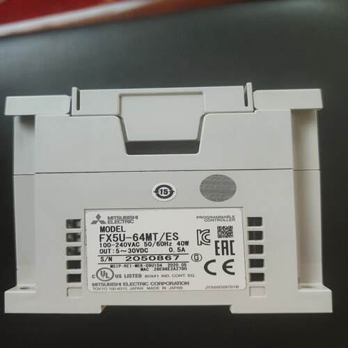 FX5U-64MT/ES，2020年产品，日期近成色新，实物