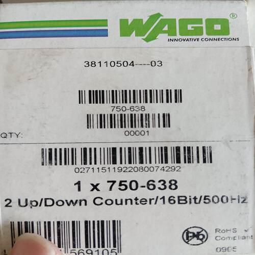 万可模块wago750-638 750-463 750-46