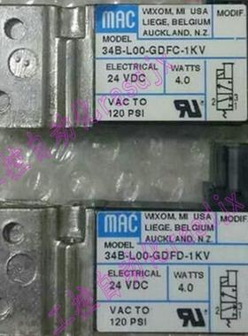 MAC 34B-LOO-GDFC-1KV 34B-L00-GDFC-1KT高频电磁阀议价