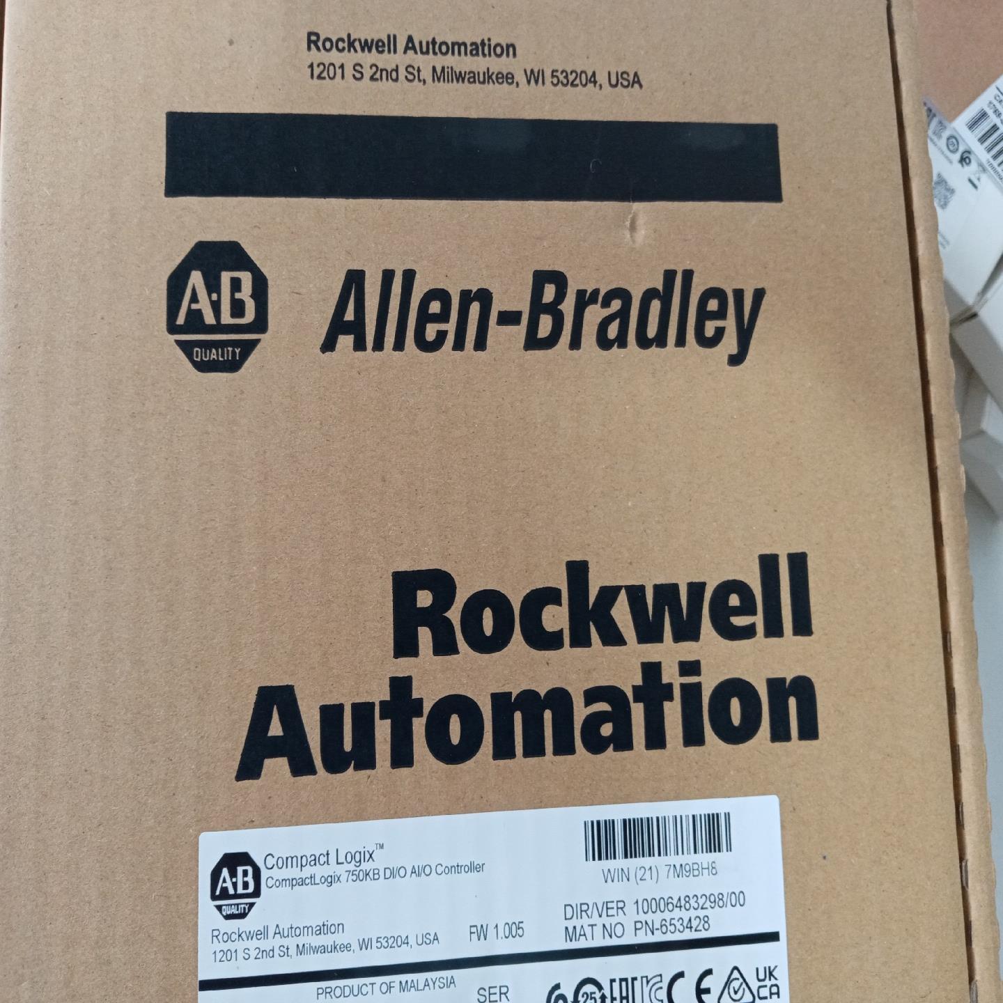 ABCPU模块1769-L19ER-BB1B现货议价