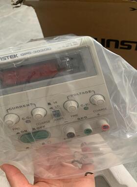 固纬GPS-3030D线性直流线性稳压电源0-30V 3A，
