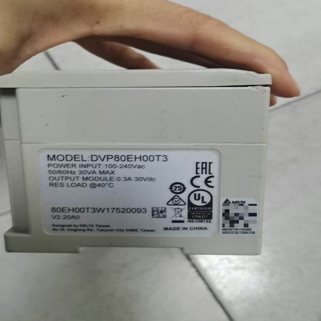 【汇生】台达PLC，DVP80 EH00T3，实图拍摄，功能正常，壳【议价
