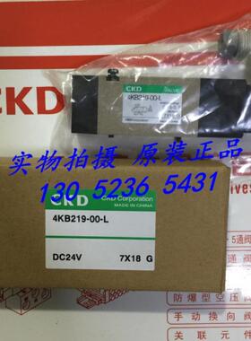 CKD 喜开理先导式5通阀4KB219-00-L-DC24V议价