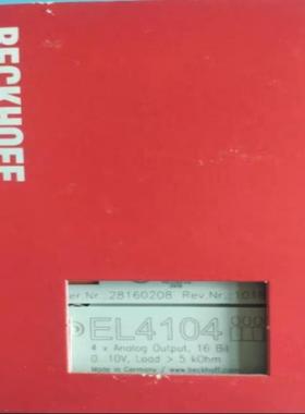EL4104倍福模块，行货！(崽崽配件）