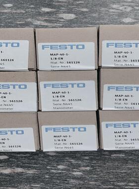 FESTO 161126 MAP-40-1-1/8-EN  压力表  ！