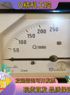现货CELSA转速指示表24V.4~20mA输入