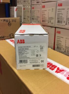 ABB微型断路器 S203M-B32/S203M-C32 3P 32A