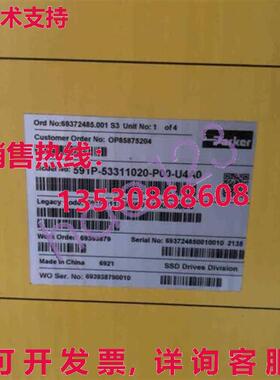 原装供应591P-53311020-P00-U4A0 Parker 变频器