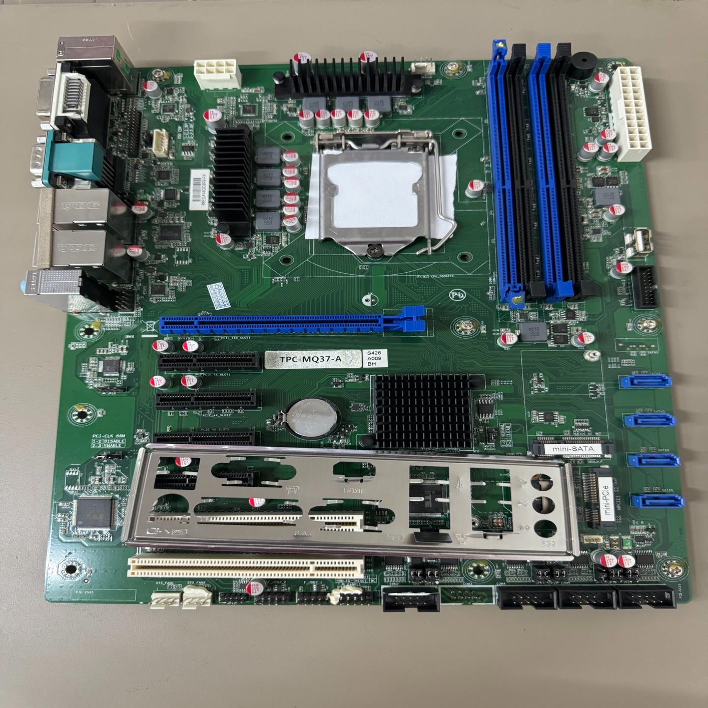 （设备配件）TPC-MQ37-A 支持8代U工控机主板双网口成色新