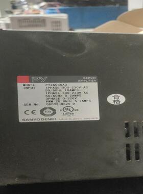 PY2A030A3三洋伺服驱动器和马达 实价拆件