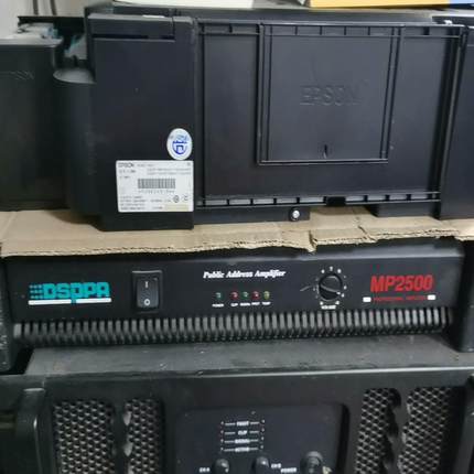 （设备配件）dsppa迪士普MP2500纯后级功放650w，实物拍摄功能
