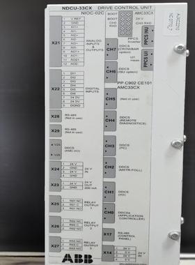 {雅致机械商行}ABB变频器主控板NDCU-33CX功能完好