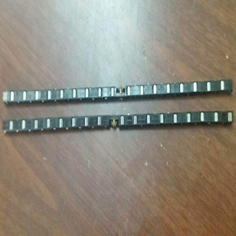 交叉导轨保持架，防蠕动规格。滚柱4*3.9。长度任意指定。需