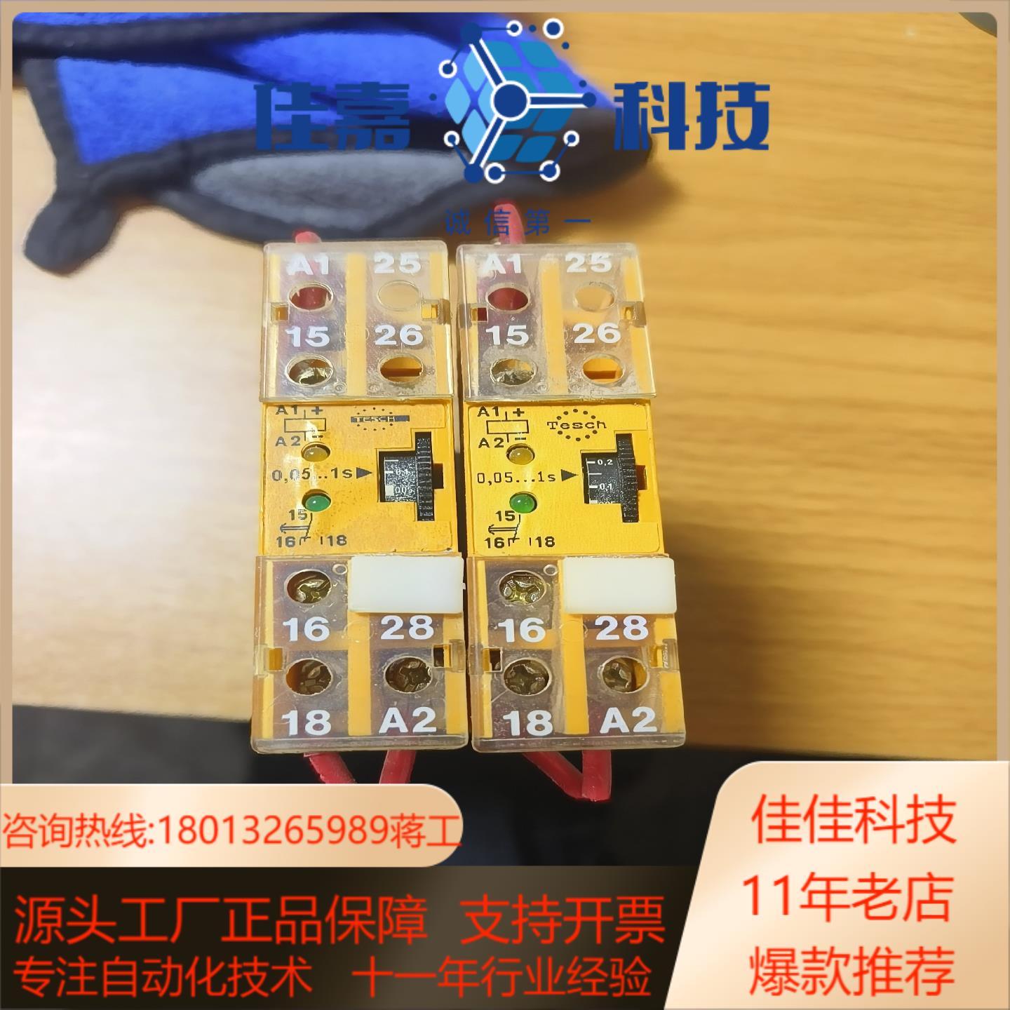 TESCH 时间继电器Typ E72.3X421德国原装