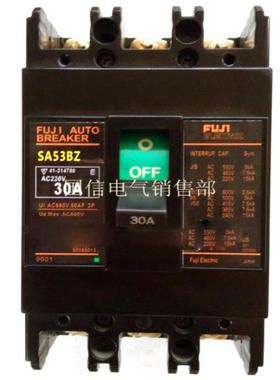 进口FUJI/富士开关断路器SA53BZ-3p 20A质保一年