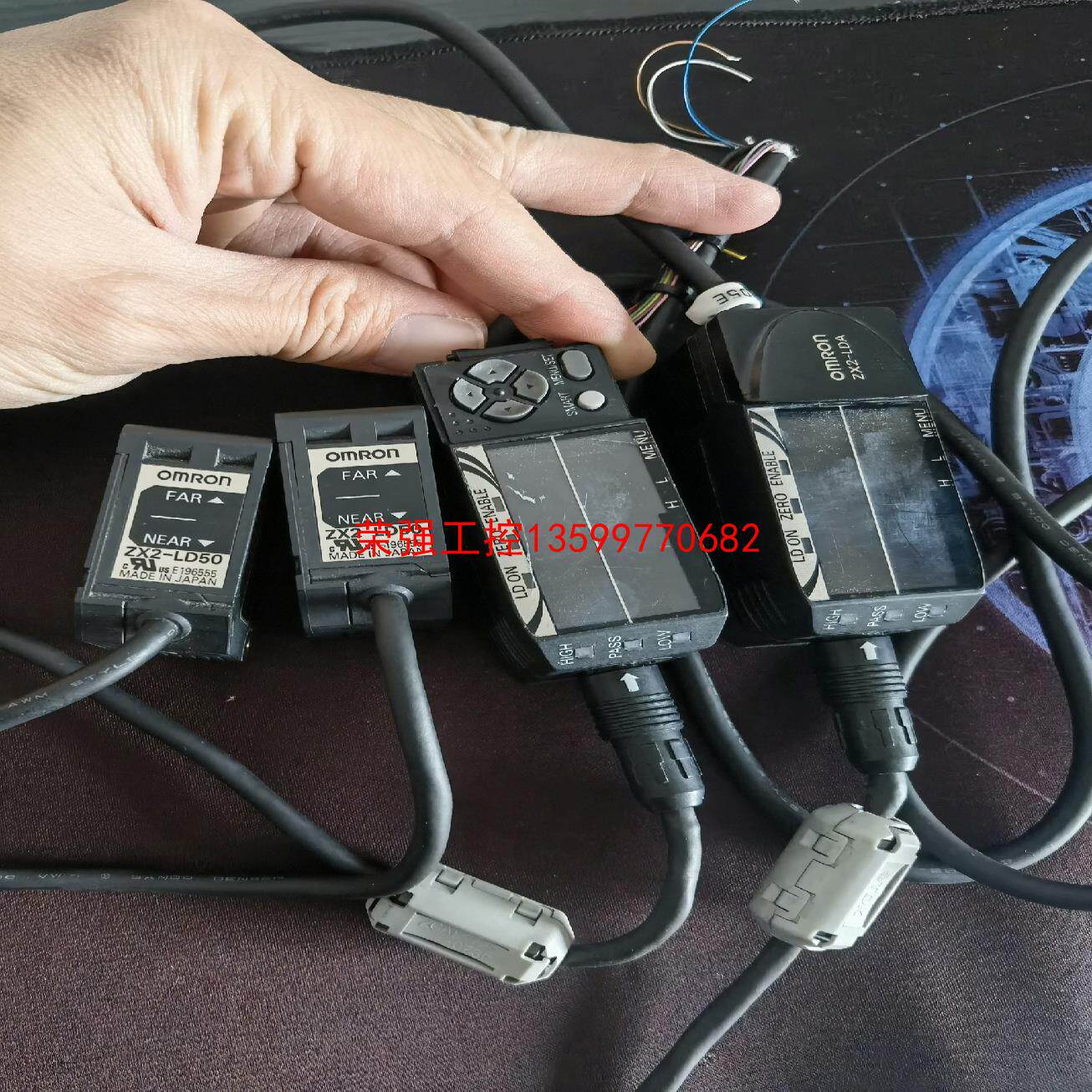 【荣强工控】闲置欧姆龙ZX2-LDA11/ZX2-LD50，实物