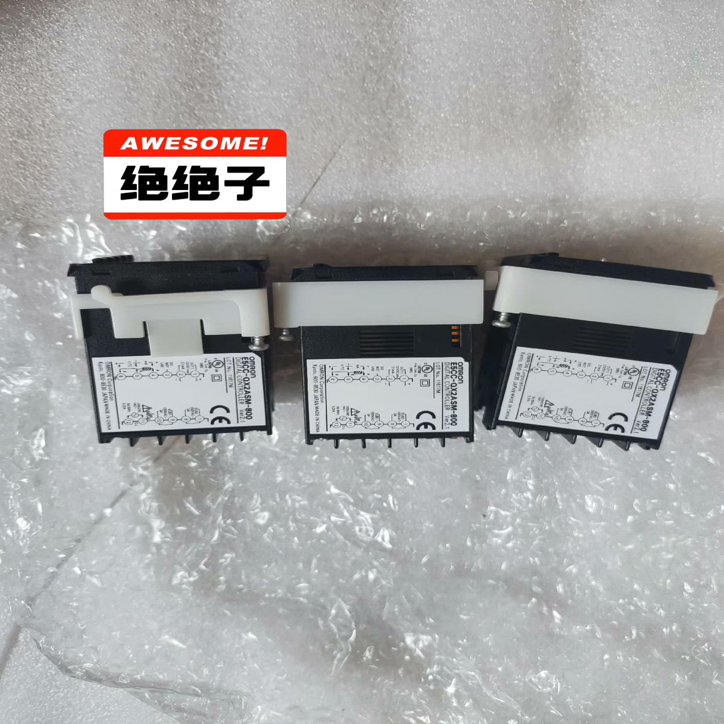 欧姆龙全新原装未使用正品温控器E5CC-QX2ASM-800