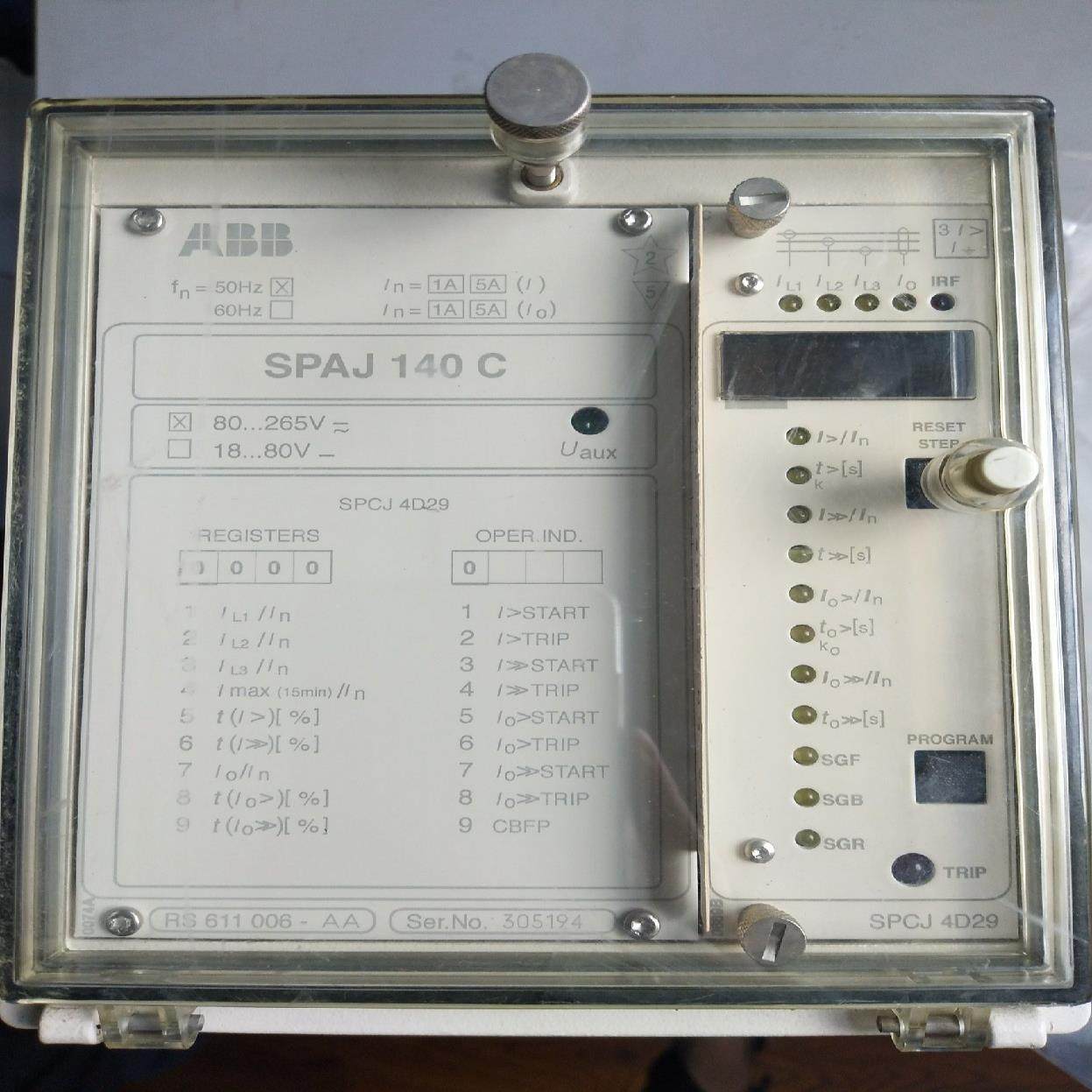 综保继电器正品综保继电器 SPAJ 140C -A